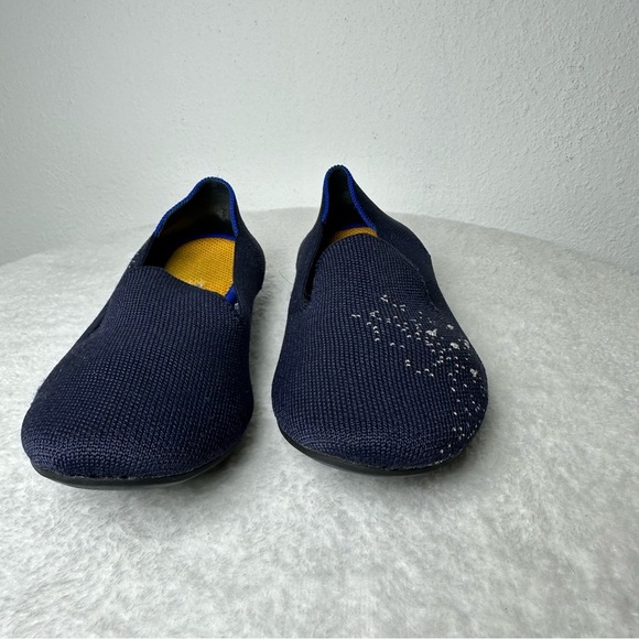 Rothy's  Limited Edition Zodiac Astrology Virgo Loafer Navy Slip On Shoes SizeW6 - Picture 3 of 16